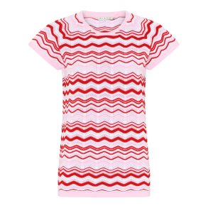 Basic viscose stripe knit