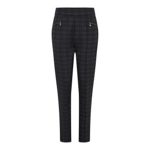 Stretchy Check   Black/Grey