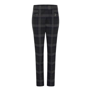 Stretchy Check Brown/Black 