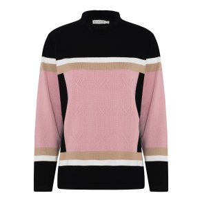 Basic Viscose Stripe Knit